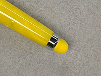 Yellow & Chrome Stylus in Yellow Crush acrylic (2)